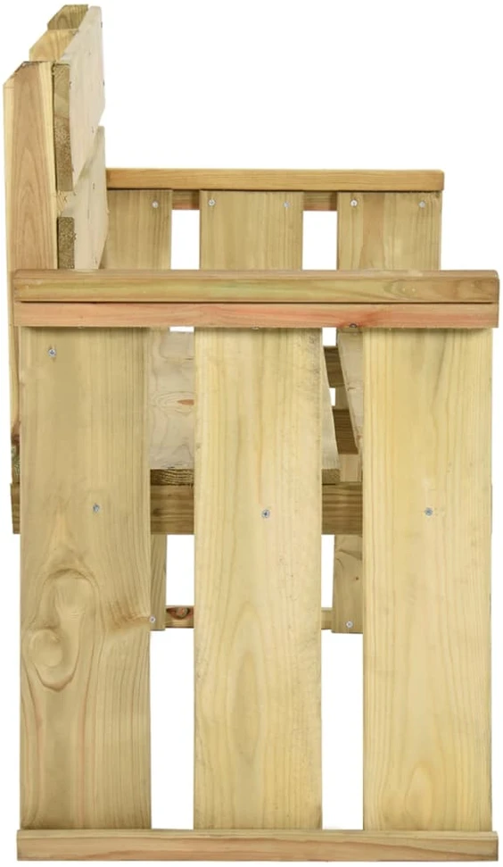 Sodo suoliukas, 121cm, impregnuota pušies mediena