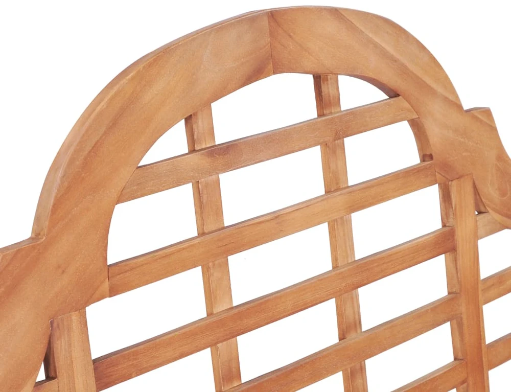 Sodo suoliukas, 127x58,5x92,5cm, tikmedžio medienos masyvas