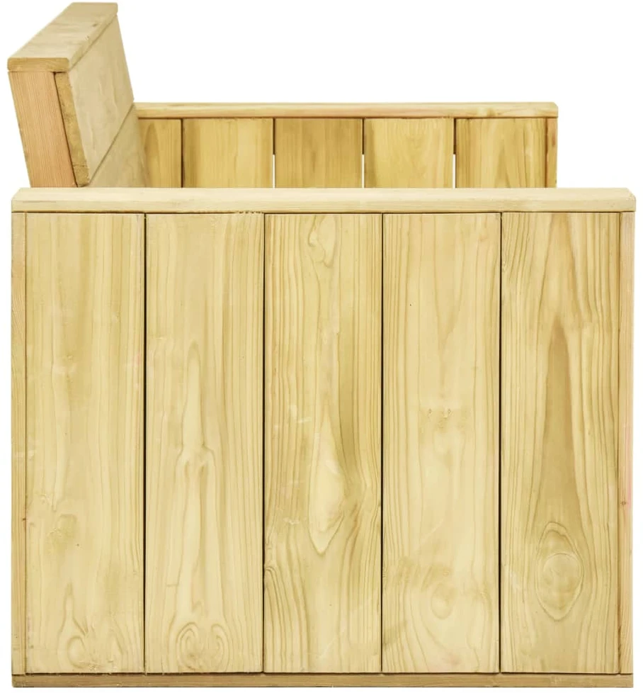 Sodo suoliukas, 179cm, impregnuota pušies mediena