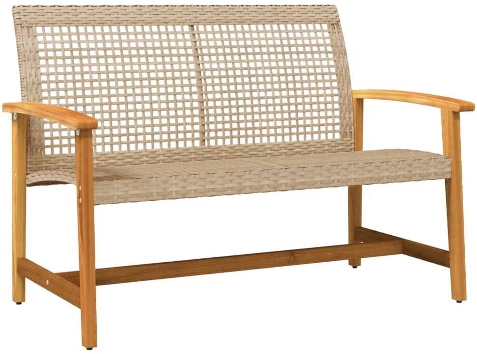 Sodo suoliukas, 183x41x60,5cm, douglas eglė, gabiono dizaino