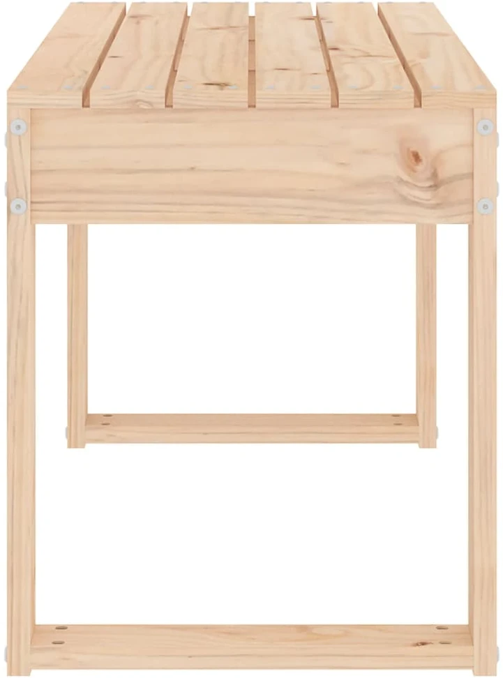 Sodo suoliukas, 80x38x45cm, pušies medienos masyvas