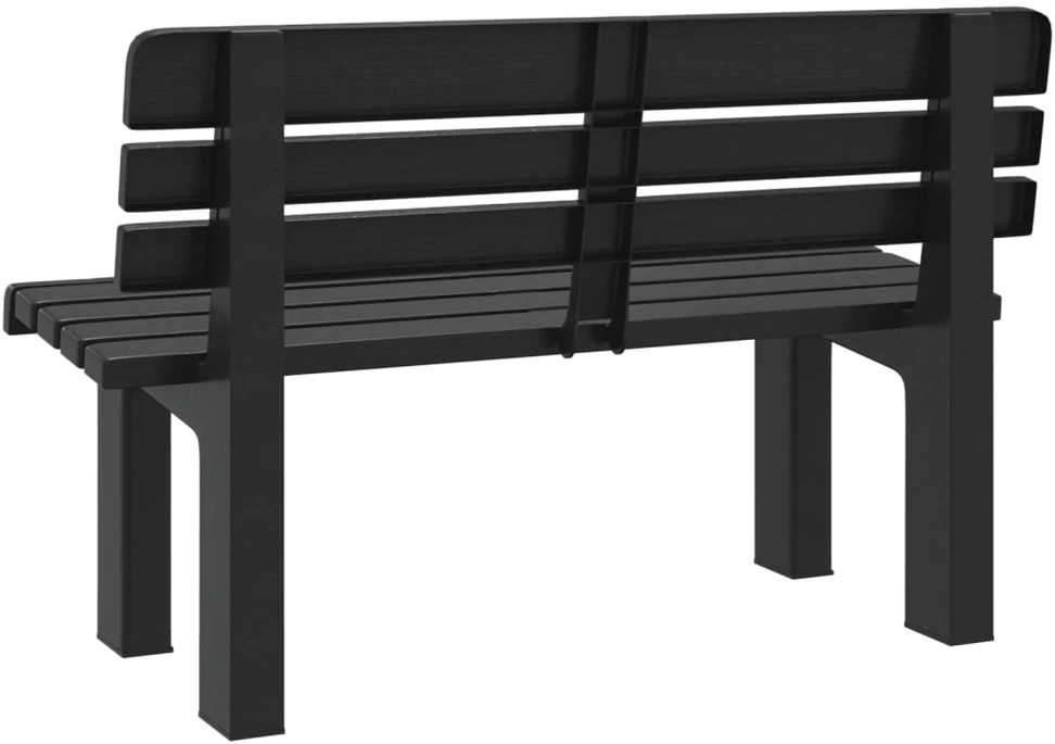 Sodo suoliukas, antracito spalvos, 110x52x71cm, polipropilenas