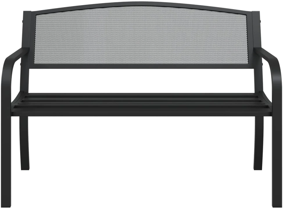 Sodo suoliukas, juodos spalvos, 119cm, plienas
