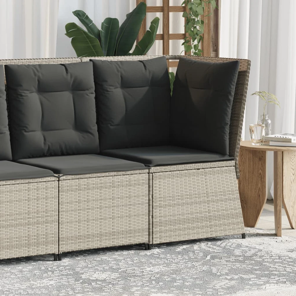 Sodo suoliukas su pagalvėle, juodos spalvos, 120cm, plienas