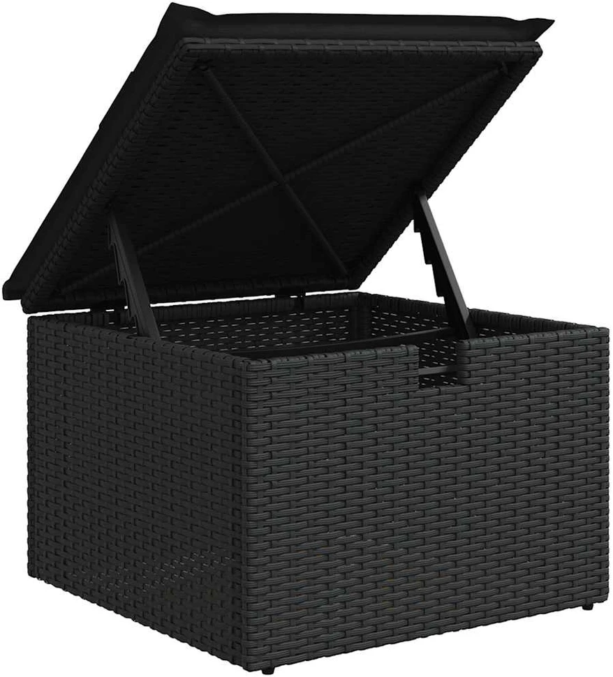 Sodo suoliukas su smėlio spalvos pagalvėle, 112cm, tikmedis