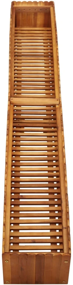 Sodo suoliuko pagalvėlė, antracito spalvos, 120x50x3cm, audinys