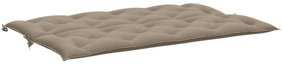 Sodo suoliuko pagalvėlė, taupe, 150x(50+50)x7cm, audinys