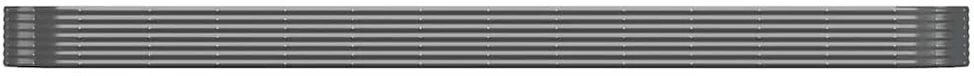 Sodo suoliuko pagalvėlės, 2vnt., antracito, 180x50x7cm, audinys