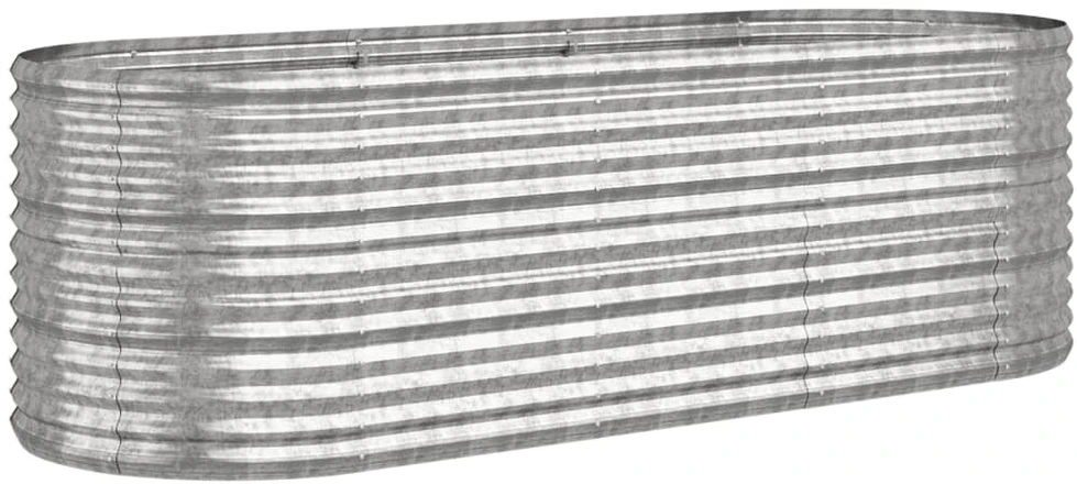 Sodo suoliuko pagalvėlės, 2vnt., pilkos, 180x50x7cm, audinys