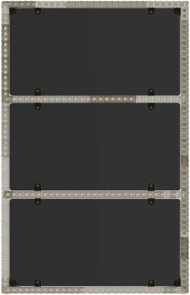 Sodo šviesa 68 x 20 x 235 cm Aliuminis ir stiklas