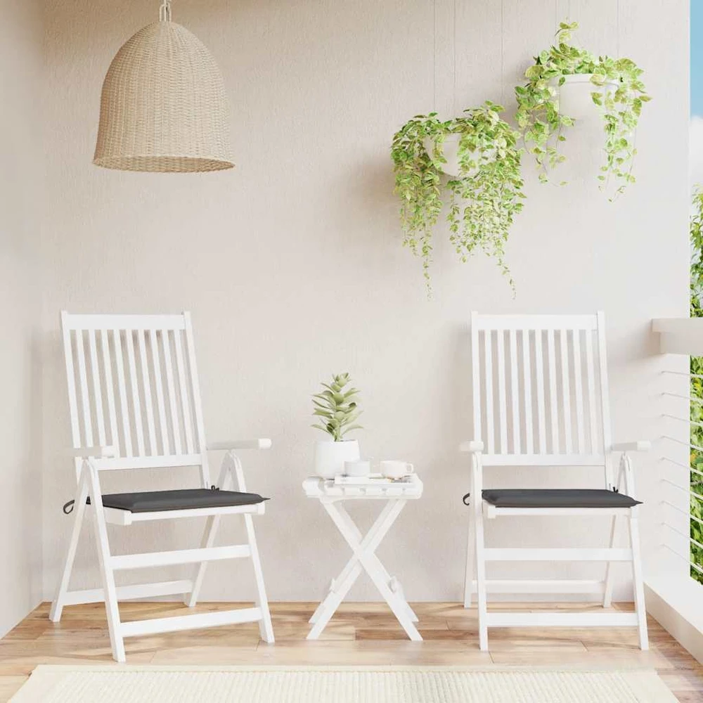 Sodo taburetės su pagalvėlėmis, 4vnt., juodos, plienas/tekstilė