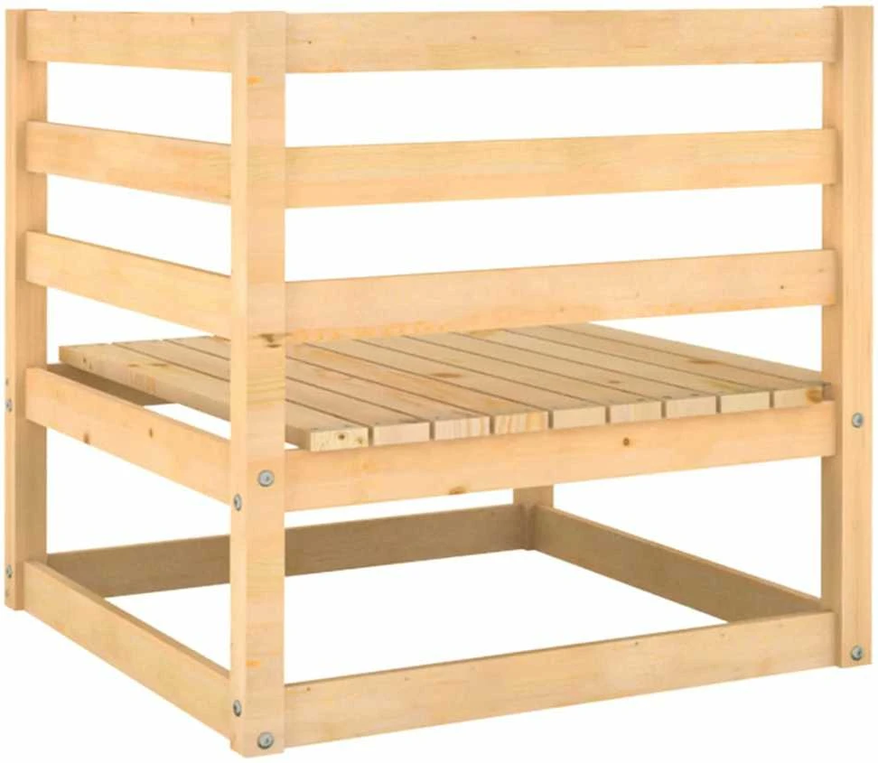 Sodo treliažas su loveliu, oranžinis, 45x30x74cm, eglės masyvas