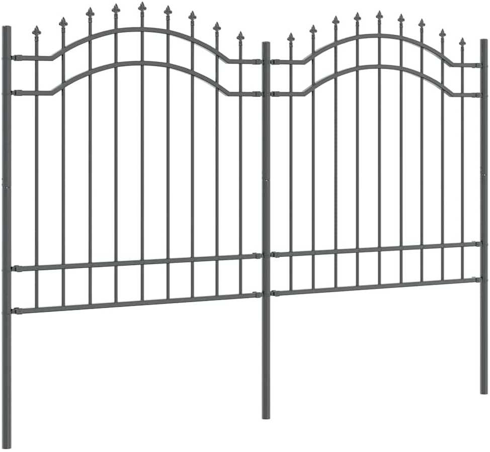 Sodo tvora WOERDEN 240 x 165 cm Pilka