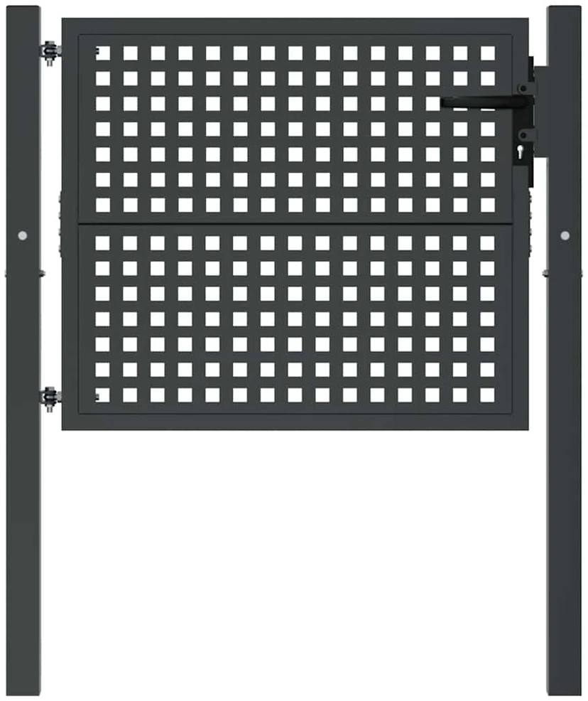 Sodo tvora su iečių viršug., juoda, (1,25-1,5)x3,4m, plienas