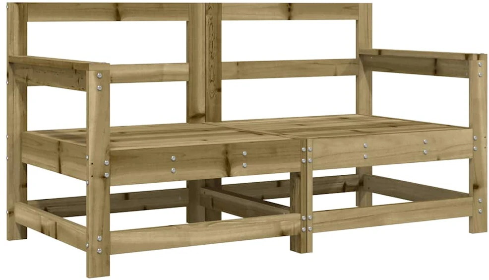 Lauko baldų komplektas Sodo valgomojo baldų komplektas, 3 dalių, juodos spalvos