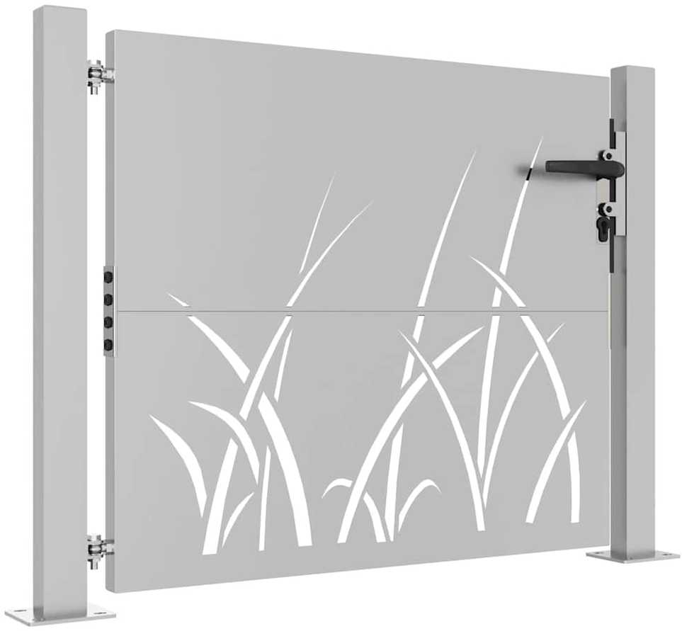 Lauko baldų komplektas Sodo valgomojo baldų komplektas, 3 dalių, antracito, metalas