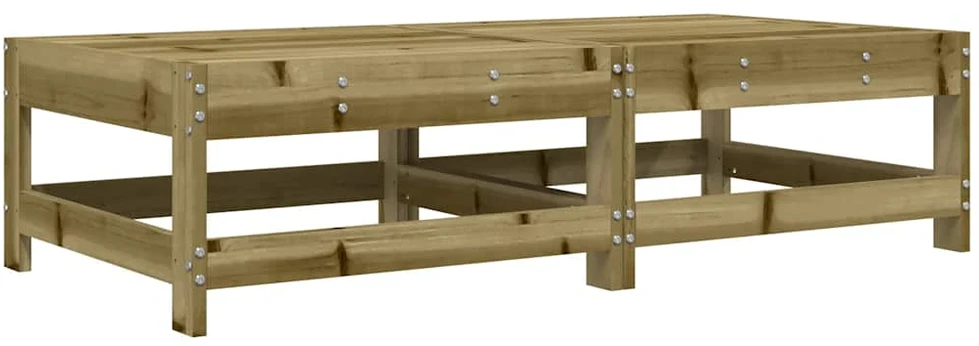 Lauko baldų komplektas Sodo valgomojo baldų komplektas, 3 dalių, juodos spalvos