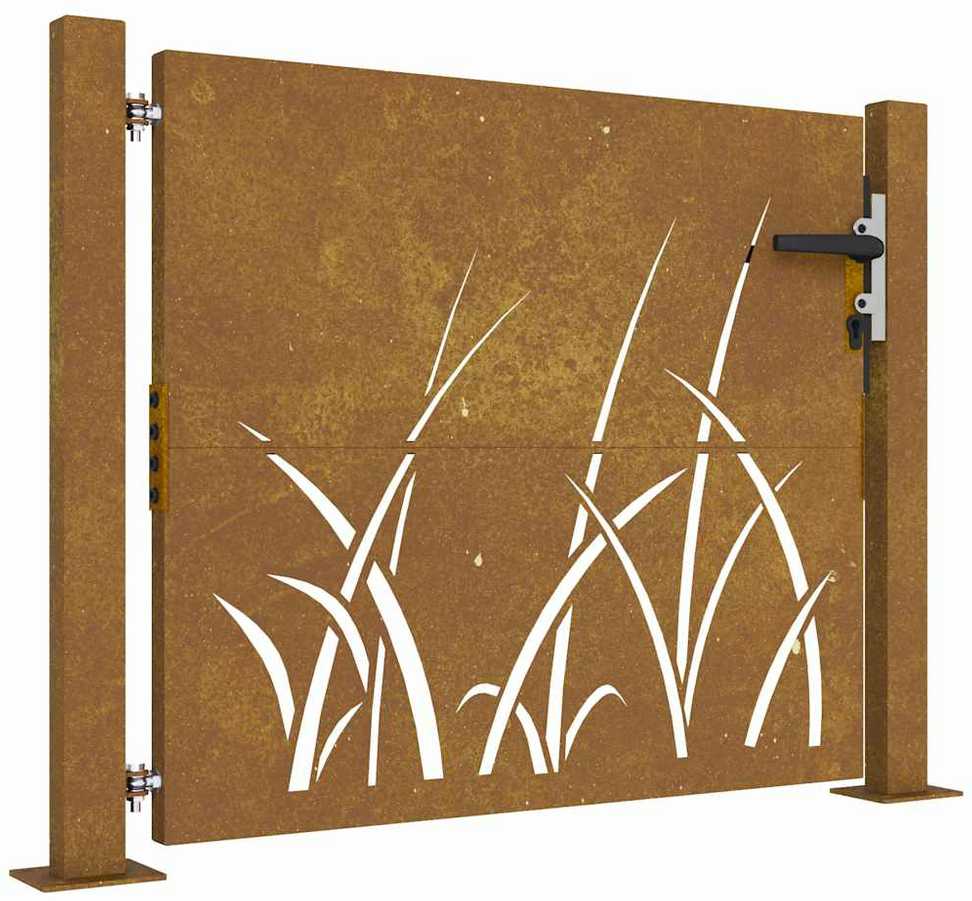 Lauko baldų komplektas Sodo valgomojo baldų komplektas, 3 dalių, antracito, metalas