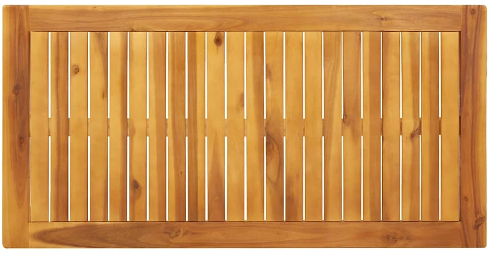 Sodo valgomojo stalas, 110x55x75cm, akacijos medienos masyvas