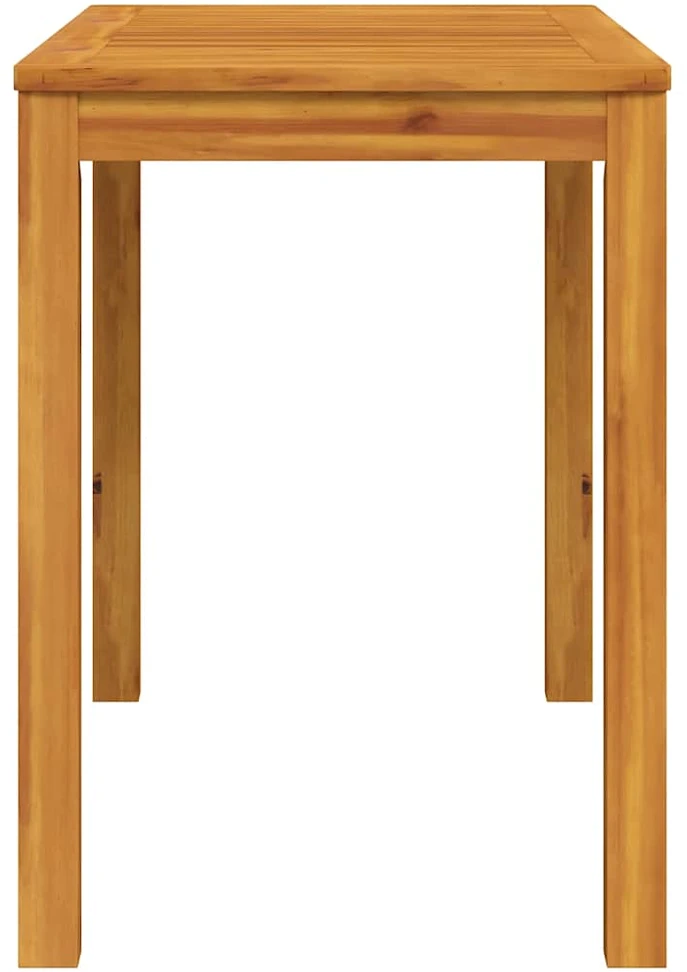 Sodo valgomojo stalas, 110x55x75cm, akacijos medienos masyvas