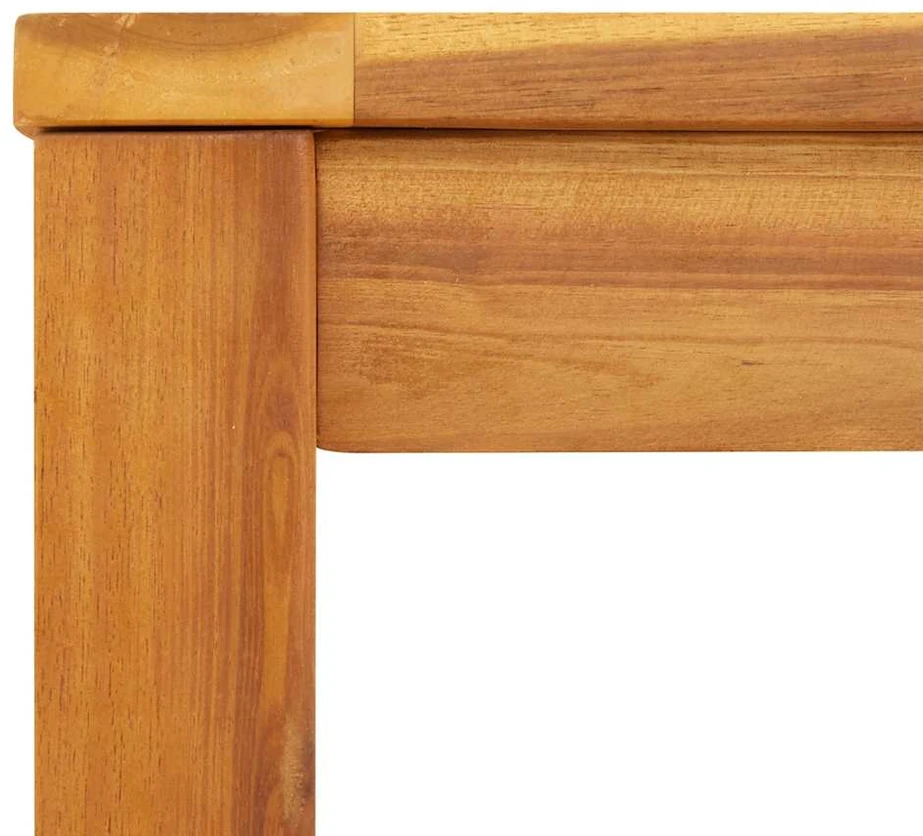 Sodo valgomojo stalas, 110x55x75cm, akacijos medienos masyvas