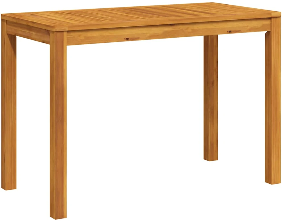 Sodo valgomojo stalas, 110x55x75cm, akacijos medienos masyvas