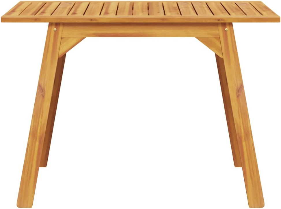 Sodo valgomojo stalas, 110x56x75cm, akacijos medienos masyvas