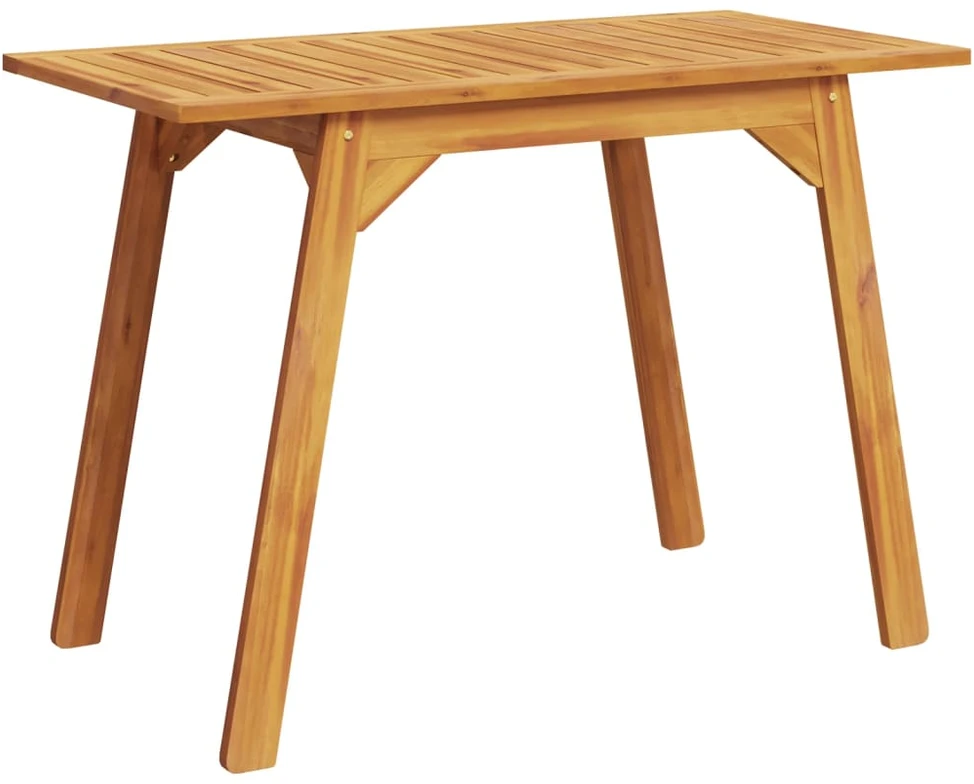 Sodo valgomojo stalas, 110x56x75cm, akacijos medienos masyvas