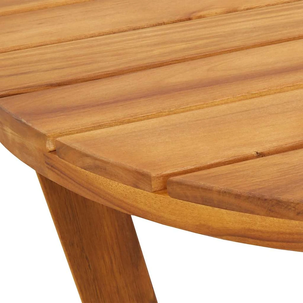 Sodo valgomojo stalas, ovalus, 150x90x75 cm, akacijos masyvas