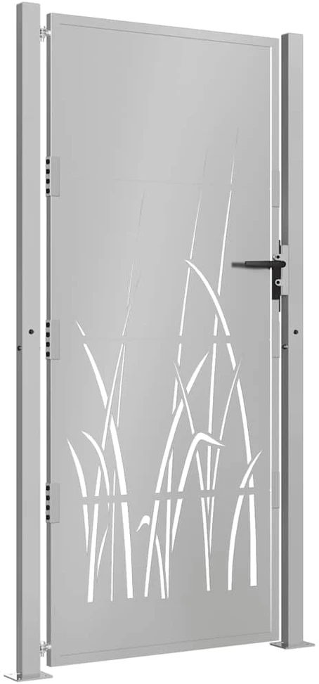 Sodo vartai, 105x205cm, corten plienas, žolės dizaino