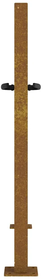 Sodo vartai, 105x80cm, corten plienas