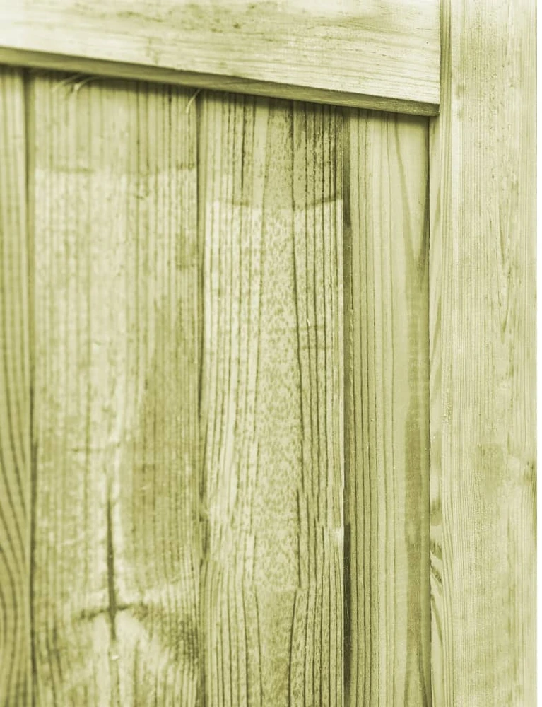 Sodo vartai, 2vnt., 300x100cm, impregnuota pušies mediena