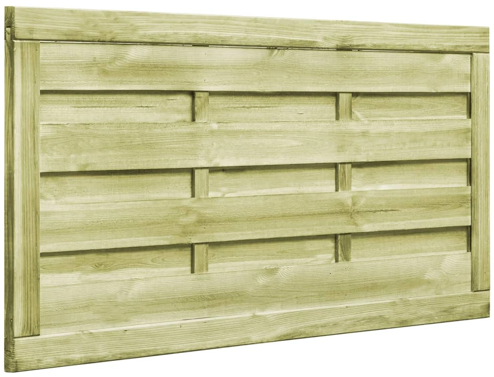 Sodo vartai, 2vnt., žali, 150x75cm, impregnuota pušies mediena