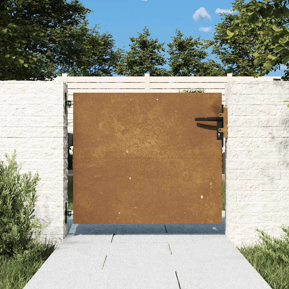 Sodo vartai, 85x100cm, corten plienas