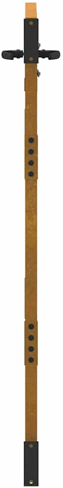 Sodo vartai, 85x125cm, corten plienas