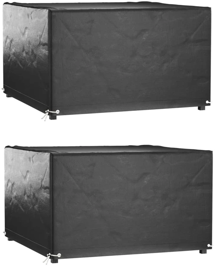 Sodo vazonas Juoda 80 x 80 x 48 cm Plienas