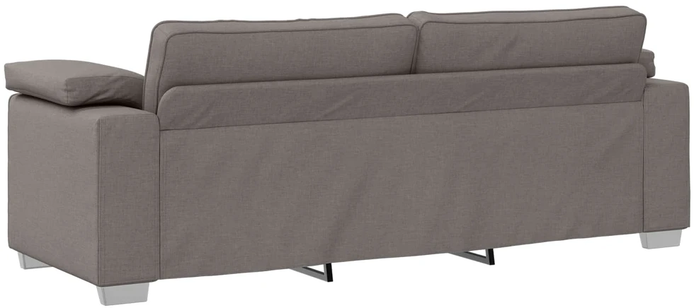 3-Vietis Sofa Taupe 220 cm audinys