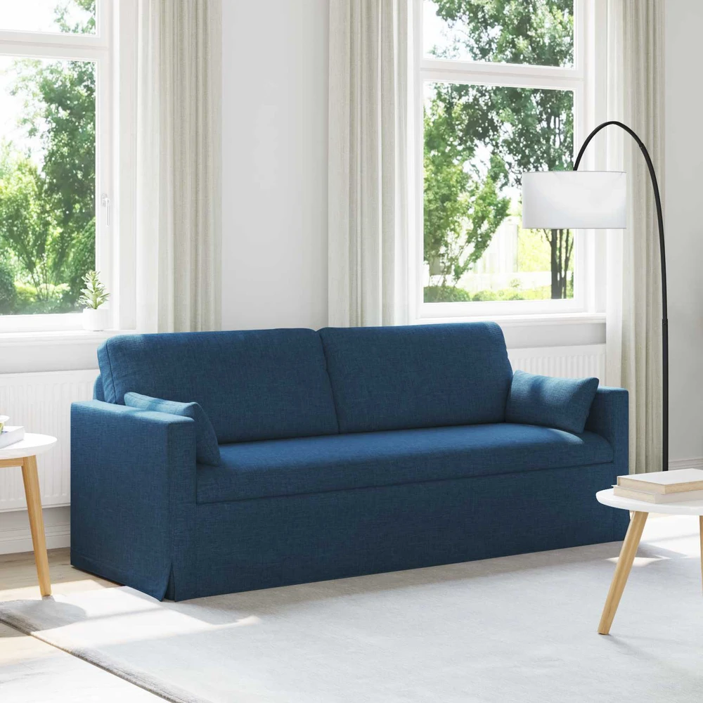 Sofa 180cm Mėlyna Metalas