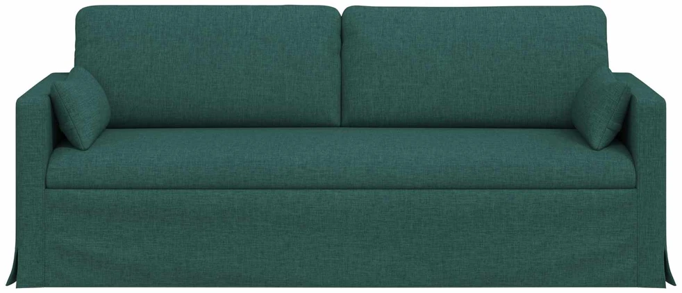 Sofa 180cm Tamsiai žalia Metalas