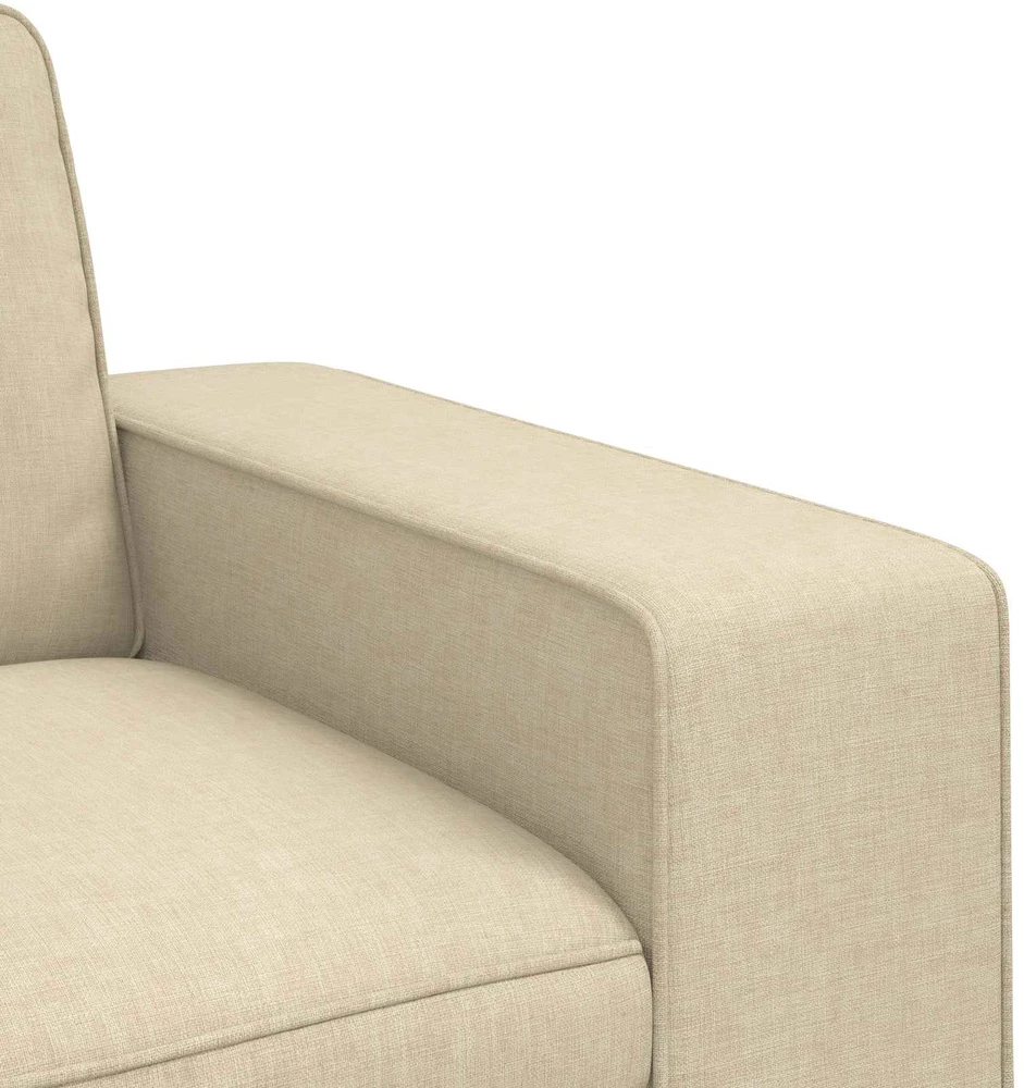 Sofa Sofos komplektas 2 vnt. Kreminė audinys