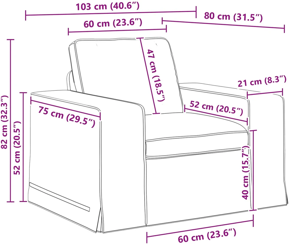 Sofa Sofos komplektas 2 vnt. Kreminė audinys