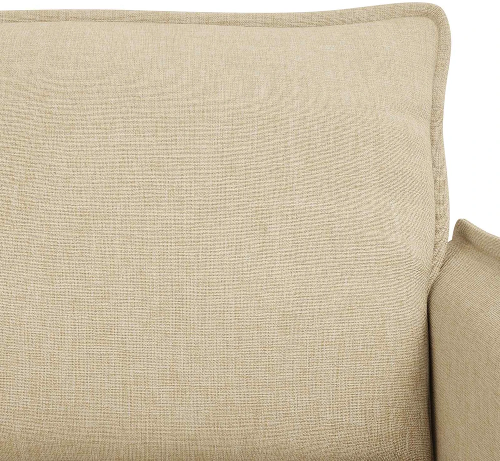 Sofa 2 pcs Kreminė Metalas