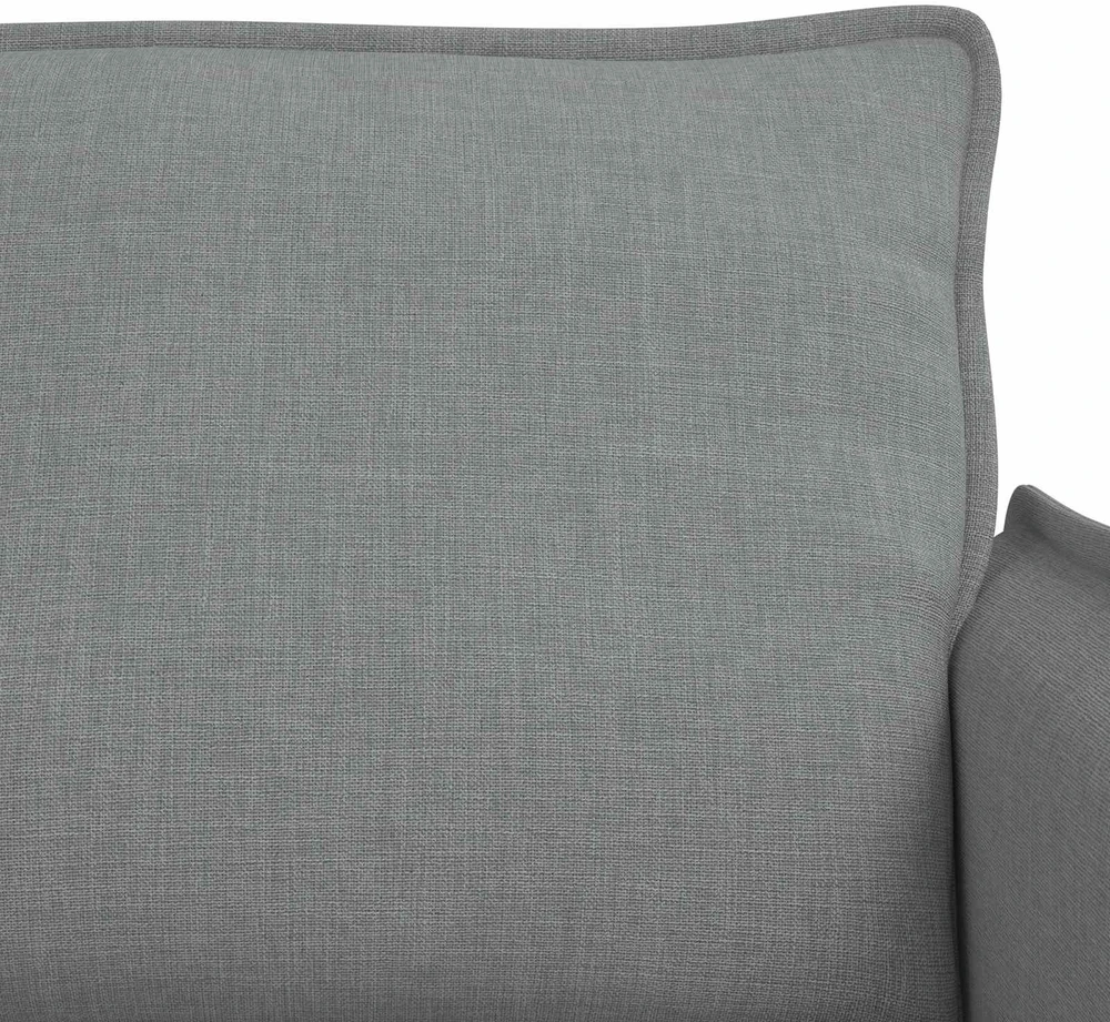 Sofa Sofos komplektas 2 vnt. Šviesiai pilka Audinys