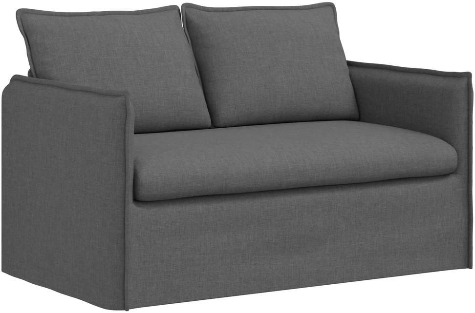 Sofa Sofos komplektas 2 vnt. Tamsiai pilka Audinys