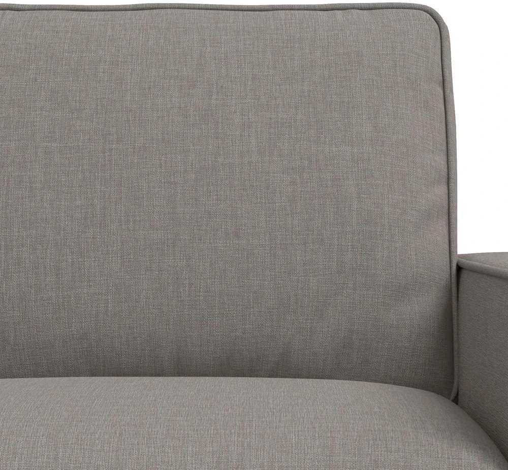 Sofa 2 pcs Taupe Metalas