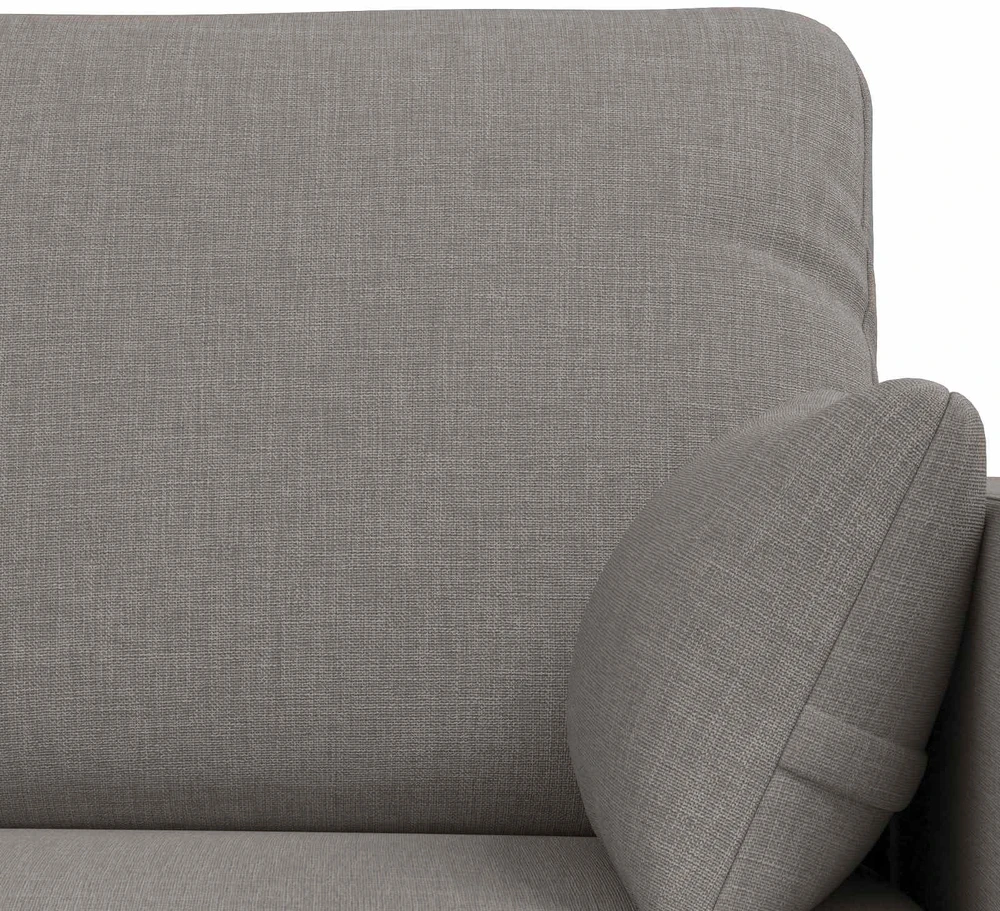 Sofa 2 pcs Taupe Metalas