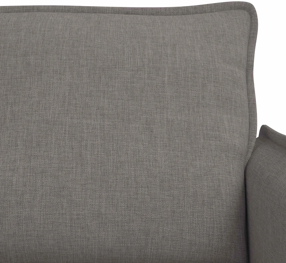 Sofa 2 pcs Taupe Metalas