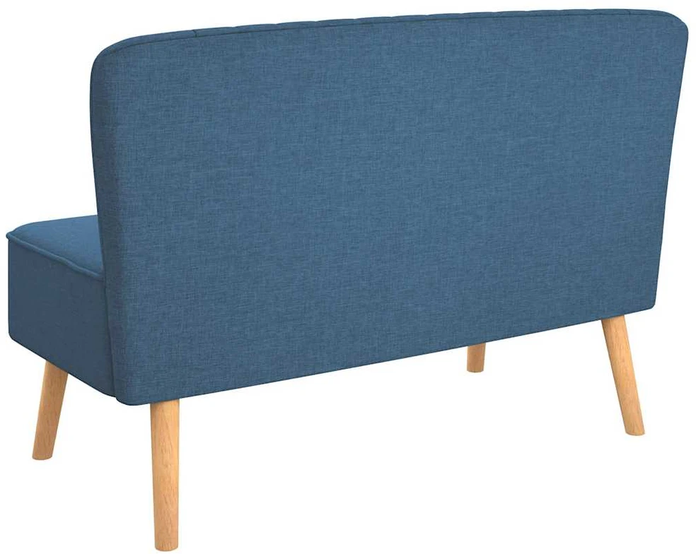 Sofa, audinys, 117 x 55,5 x 77 cm, mėlyna