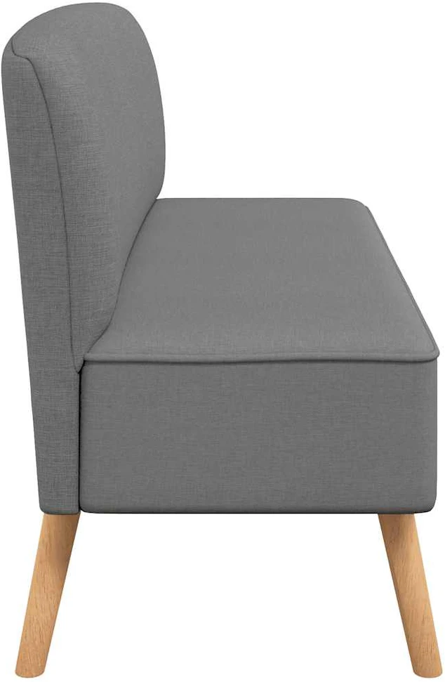 Sofa, audinys, 117x55,5x77cm, šviesiai pilka