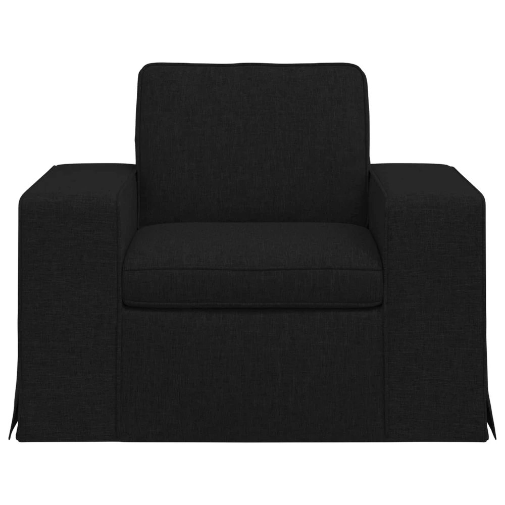 Fotelis Sofa Juoda 102 x 80 x 82 cm Metalas
